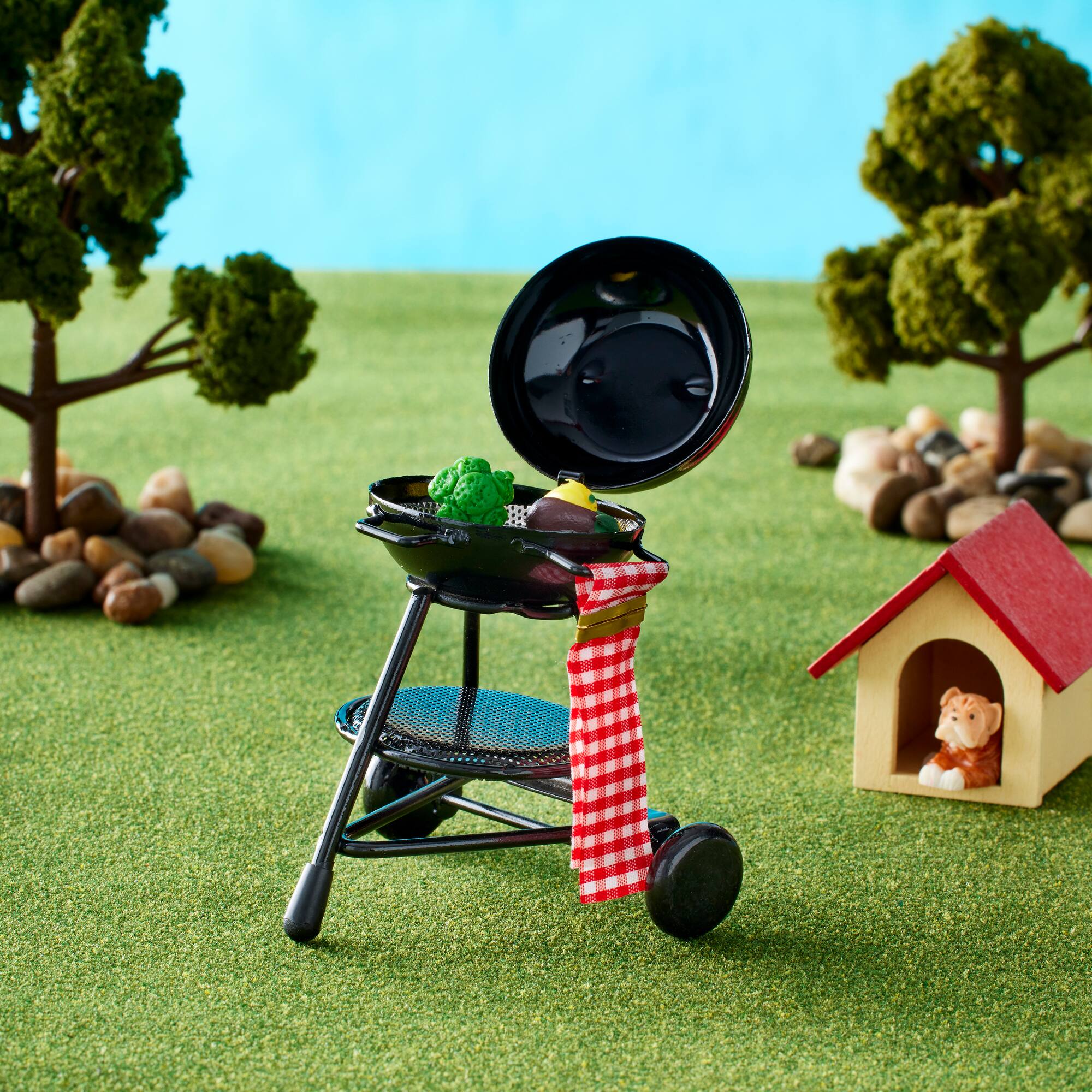 12 Pack: Mini Barbecue Grill by Make Market®